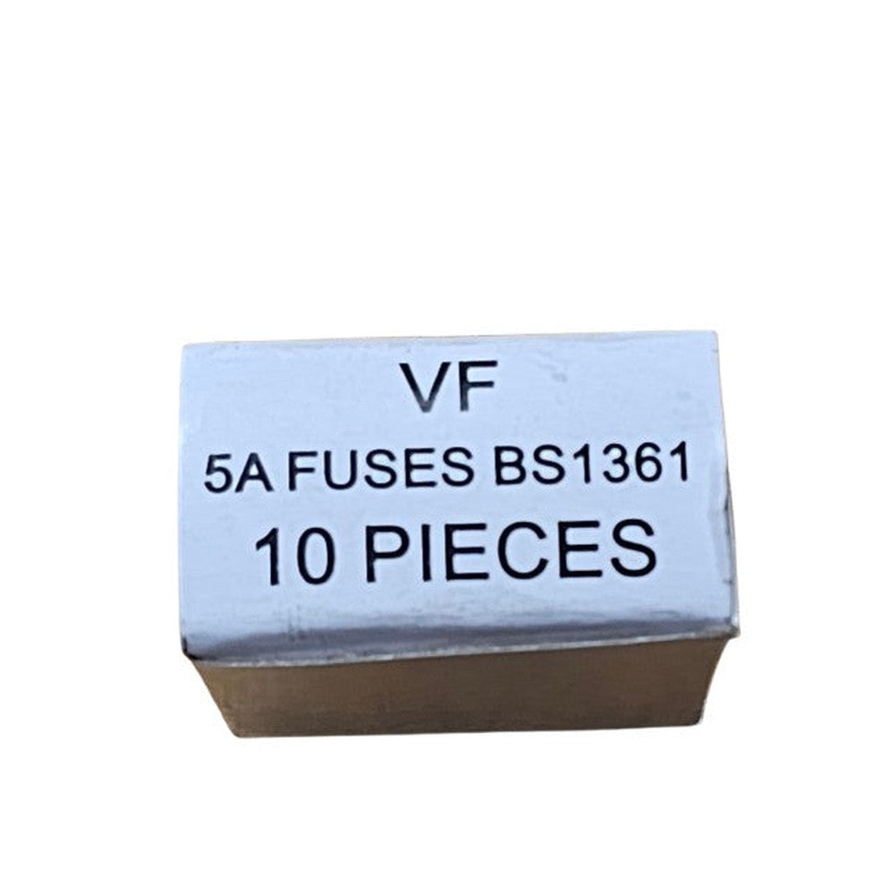5AMP Fuses 5 amp VF BS1361 Boxed in 10s