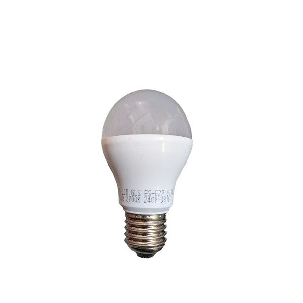 E27 6.5W ( Pack of 2 ) Crompton LED GLS Thermal Plastic Bulb Warm White 3620