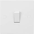 10AX Single Gang 2 Way Switch White Knightsbridge SN2000