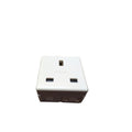 Gewiss GW20208 BS Socket 13A 250v British Standard Socket Outlet 2p