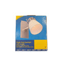 Luneta single Pearl Nickel Ceiling Spotlight with 40w G9 bulbs & glass shades