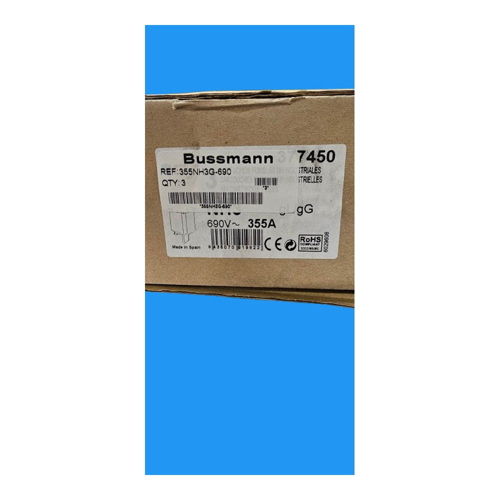 Bussmann 355A 690V~ NH3 Fuse