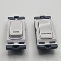 2 x Hager Appliance Grid Switch Microwave or Hob Grid Module NEW 20A 250V