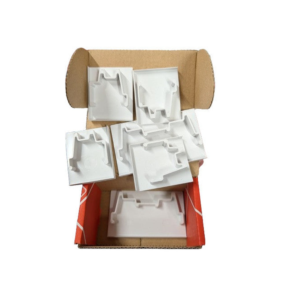 MK VTSDS WHI Prestige End Cap Assembly White - 2 Boxes (12pcs total)