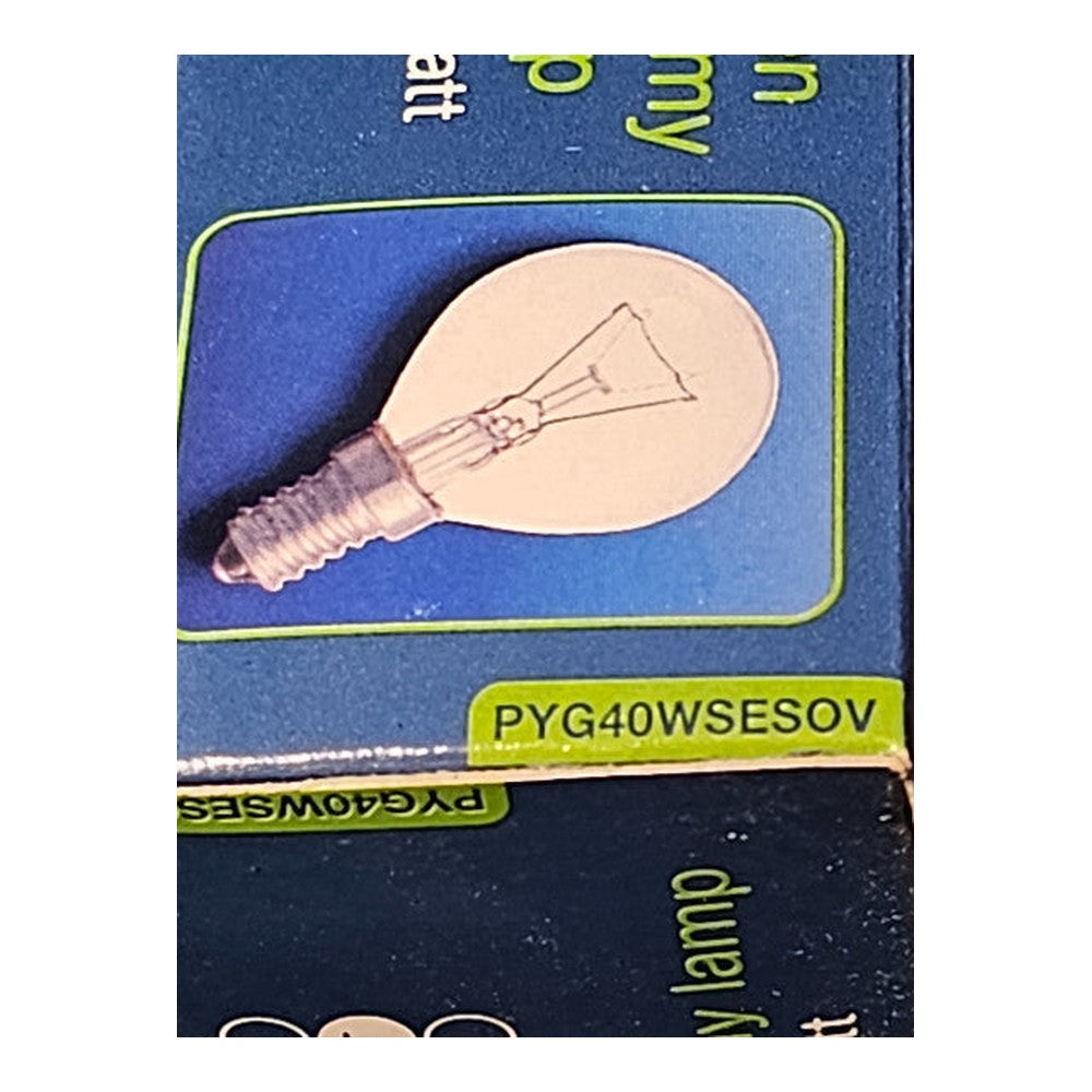 GET SES 40W Oven Pygmy Lamp Bulb PYG40WSESOV