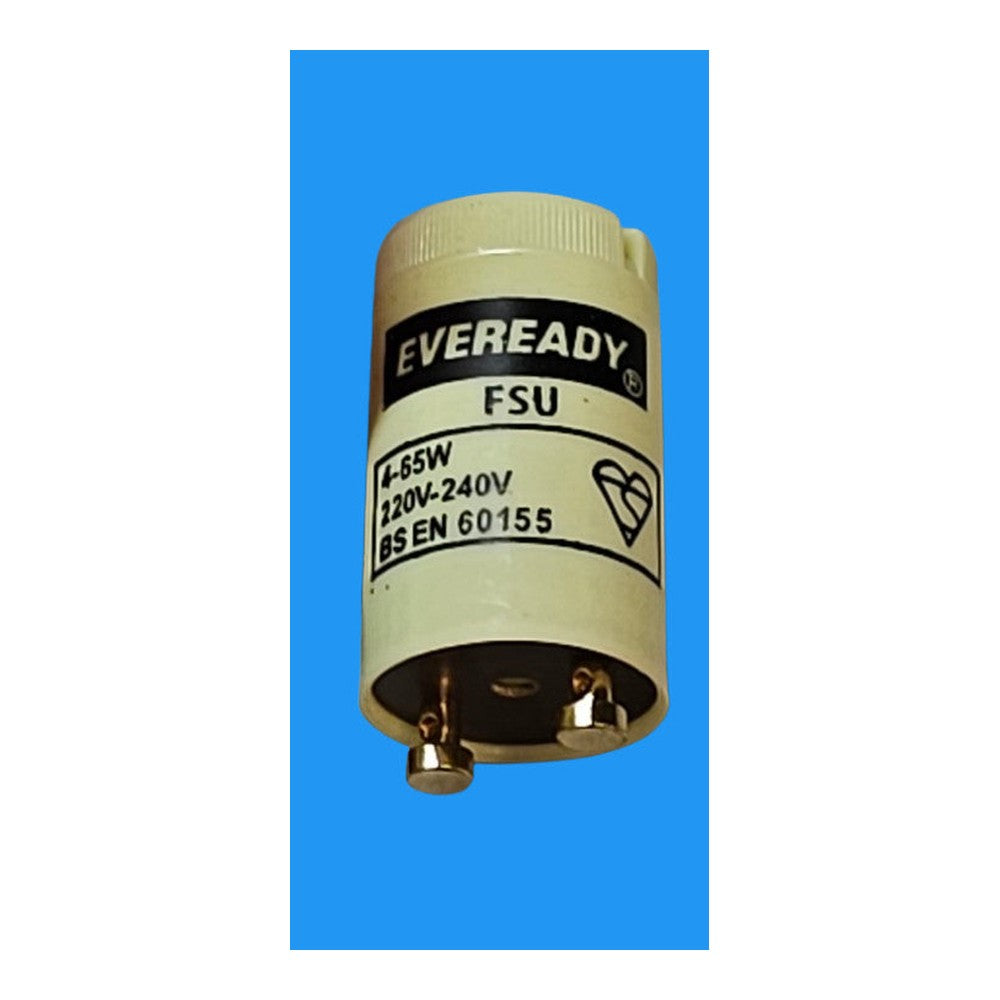 Eveready FSU Fluorescent Starters 4 - 65w 220 - 240v S1092