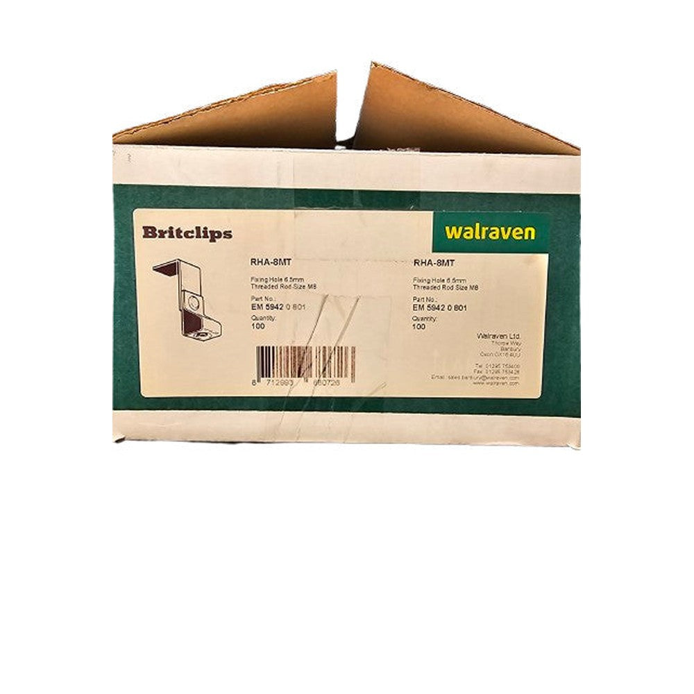 Walraven RHA - 8MT M8 6.5MM Fixing Hole Britclips