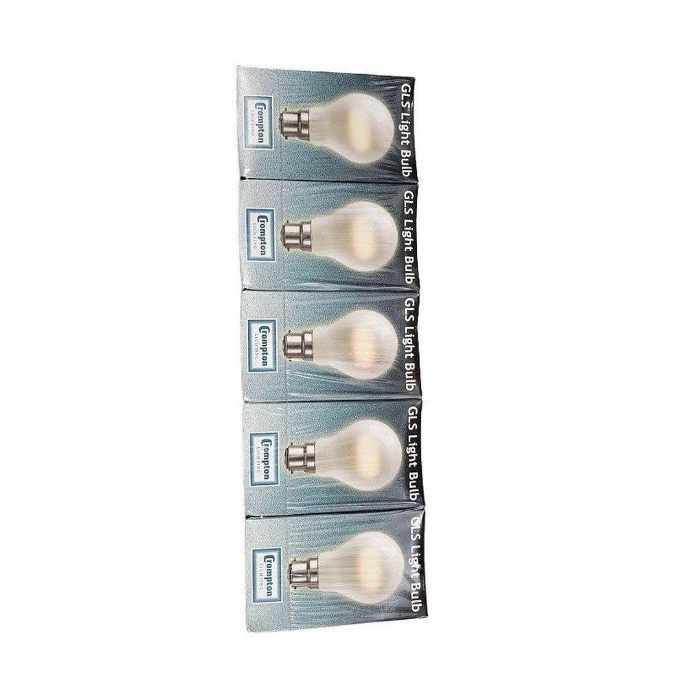 BC-B22d 25W 110V Pearl GLS Light Bulb Crompton 110v