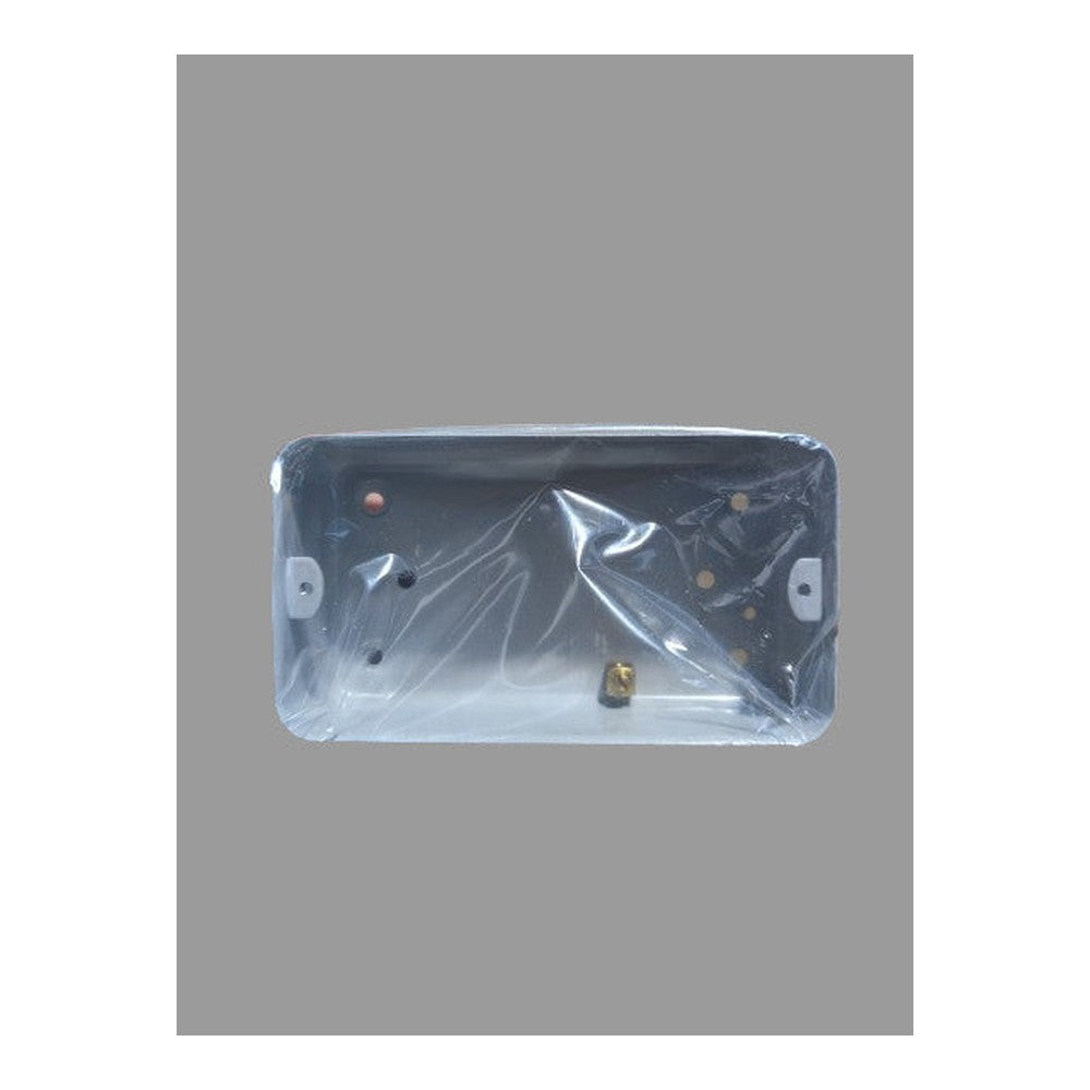 2x Crabtree Rockergrid 9203 Mounting Box With Knockouts 3-4 Gang