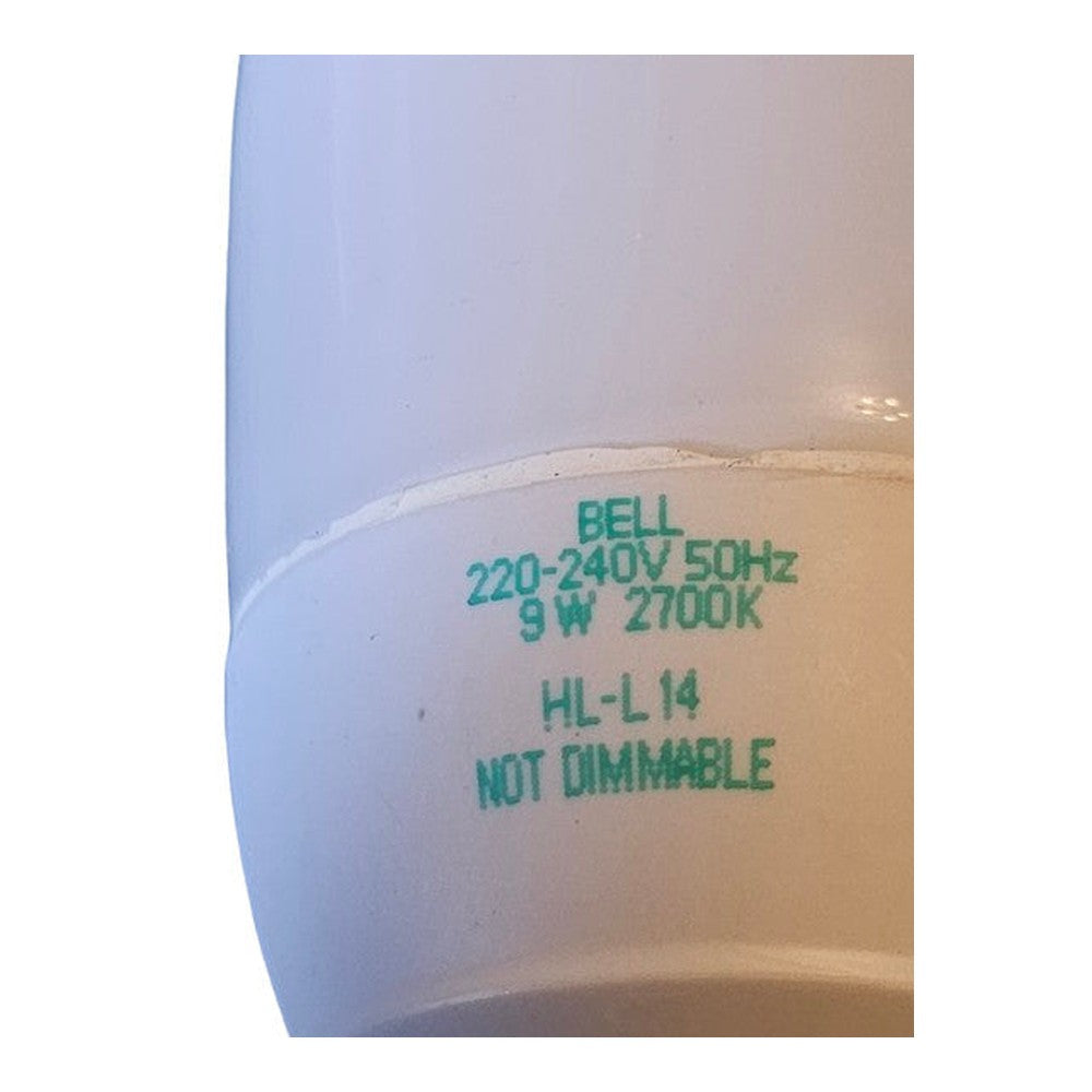SES E14 Mini Candle Bulb Lamp 470lm Bell 9w ( Pack of 3 )