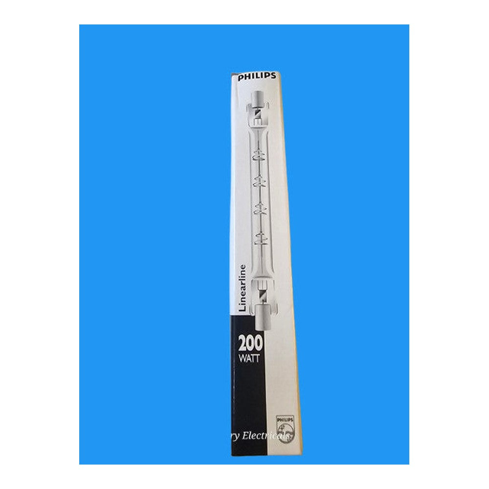 R7s 200w Philips 118mm Linearline Dimmable 1000h 220 - 240v 2820lm