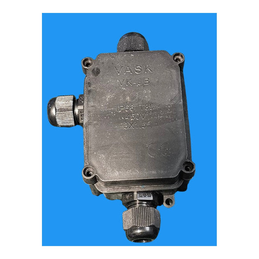 Vask VK-JB 3 Way Waterproof Junction Box IP66 T85 3 x 1.5°