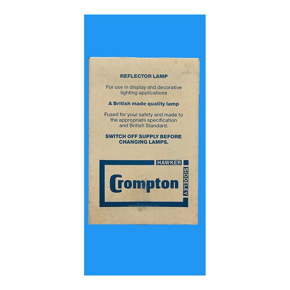 2 x ES 75W R95 Crompton Reflector Lamp Bulb