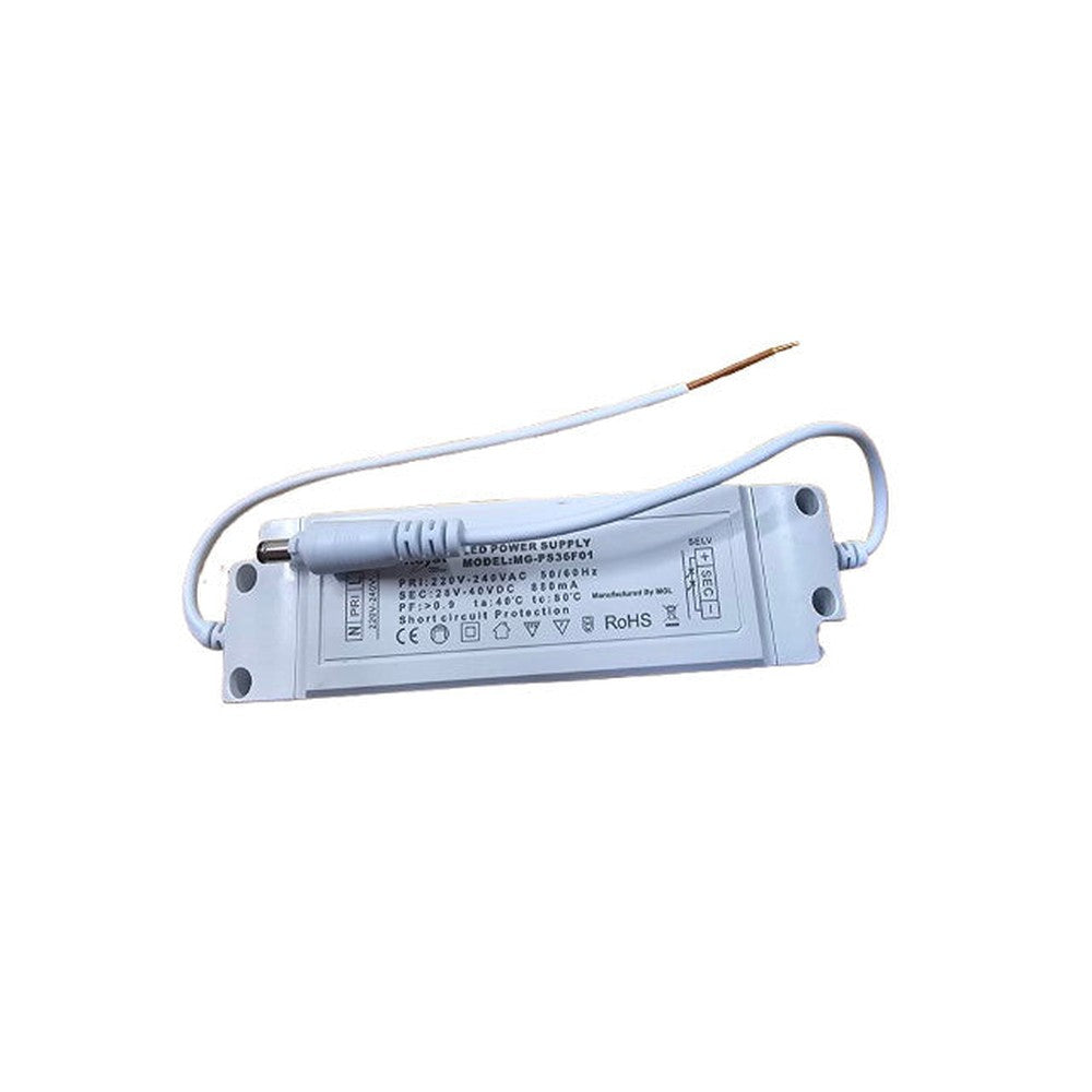 LED Driver Power Supply 220V -240 VAC 28V - 40VDC RoHS 880mA Short Circuit Prot