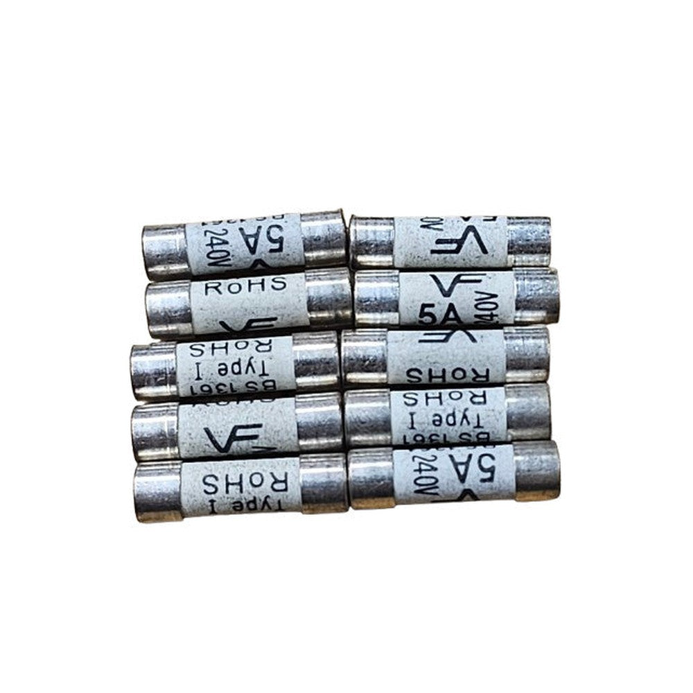 5AMP Fuses 5 amp VF BS1361 Boxed in 10s