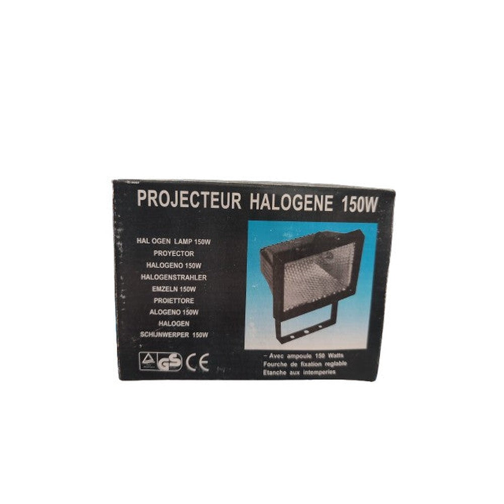 150w Enclosed Halogen Floodlight 230v  make GS Lamp Included