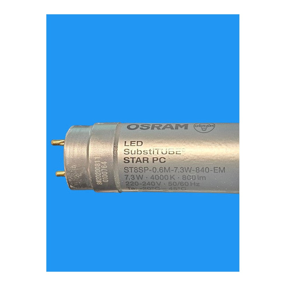 Osram LED 7.3W 60CM Tube with Starter 800lm 30000h 4000k Cool White A+