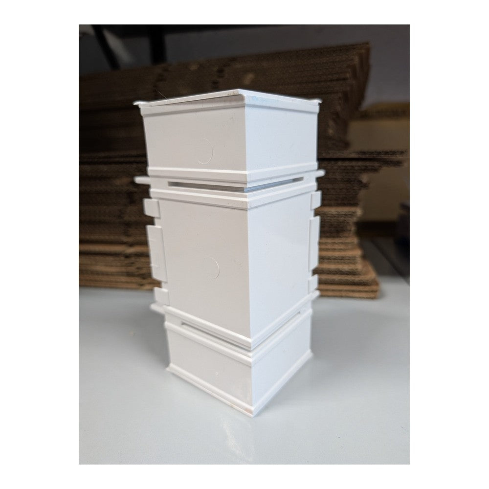 MK VTSDI WHI Prestige Plus Trunking Internal Corner Assembly