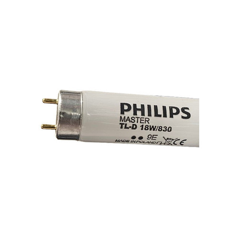 T8 Philips Master TLD-Super 80 18w/830 1350lm 4000k Cool White 2FT 60cm