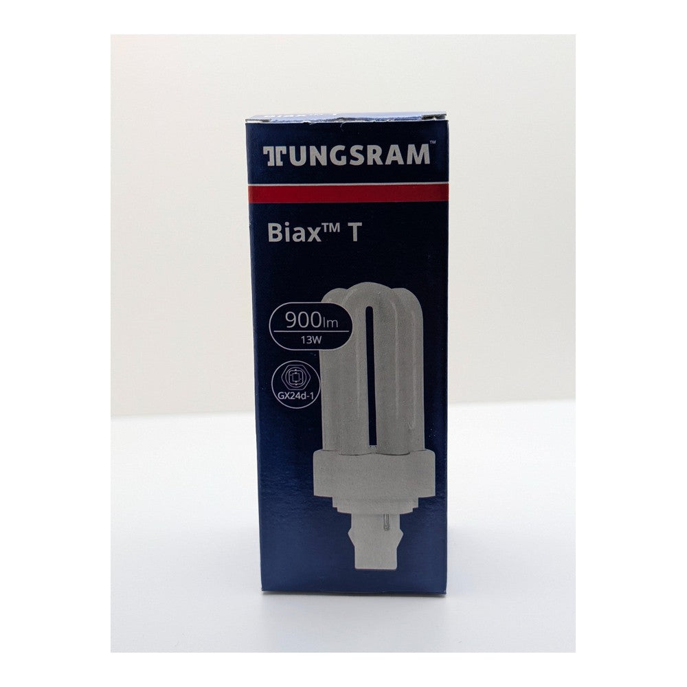 13W Tungsram Biax T GX24D-1 2 pin Low Energy 900lm TBX/T4/840/2F