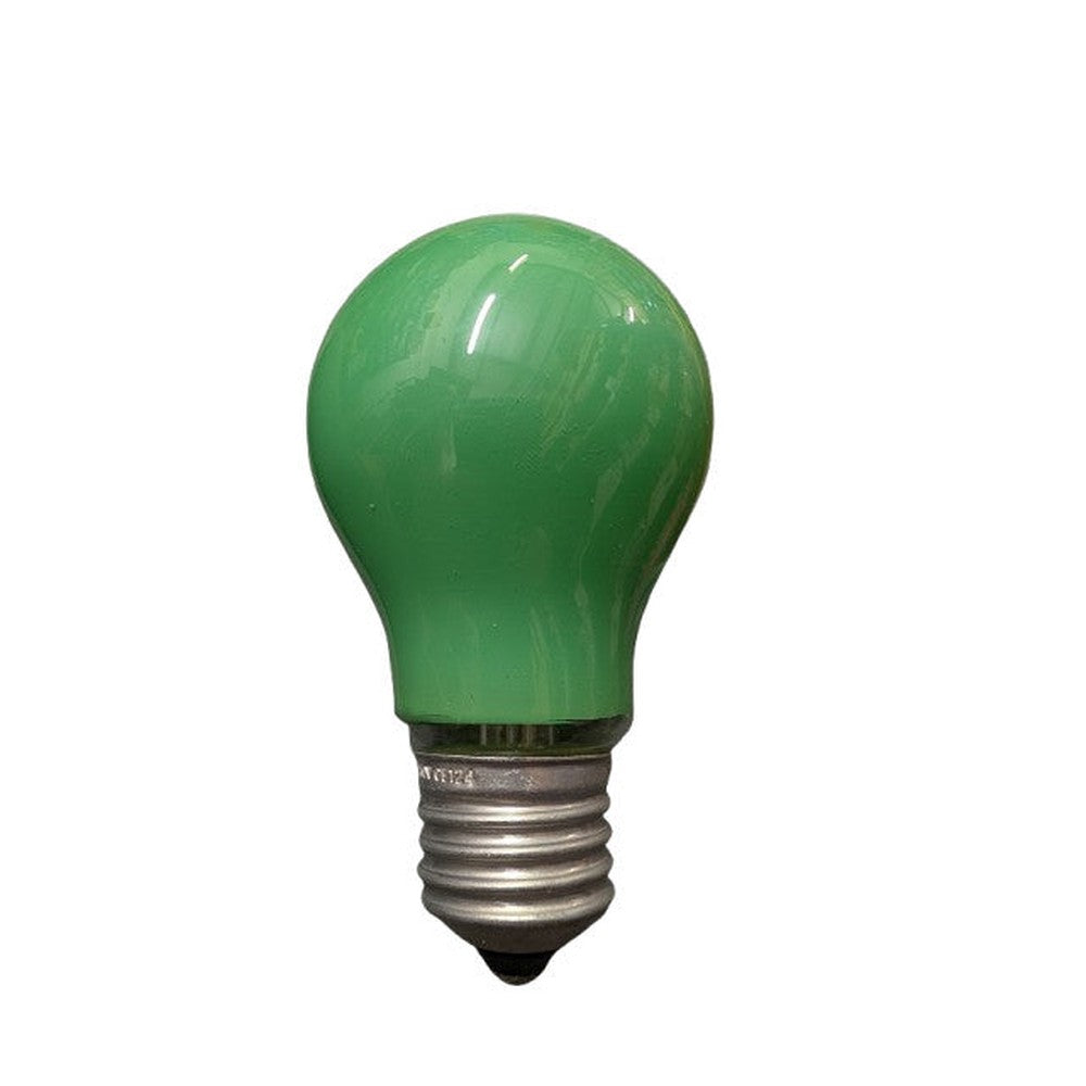 ES-E27 15W BLUE or GREEN 110V Colourglazed Bulb Lamp 60mm