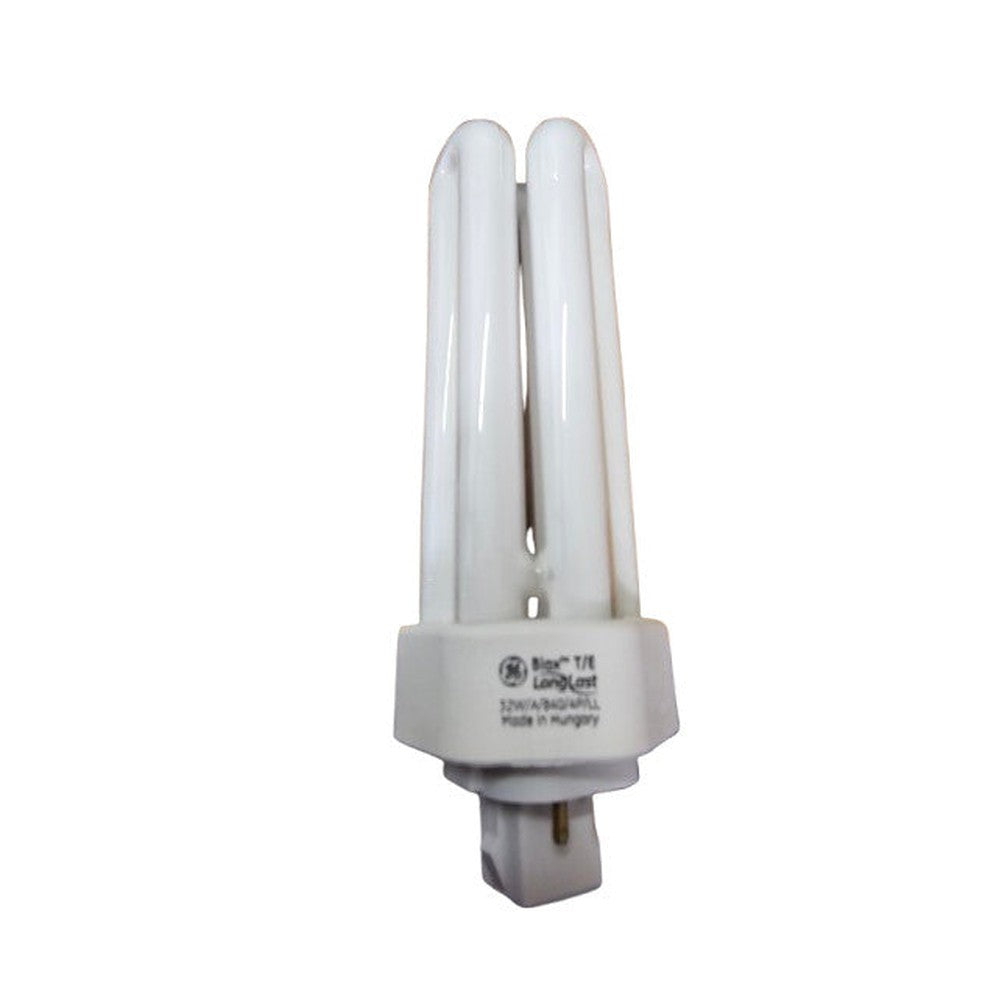 2 x G.E Biax 4 Pin T/E 32W GX24q-3 Bulb Lamp Longlast 2400Lm