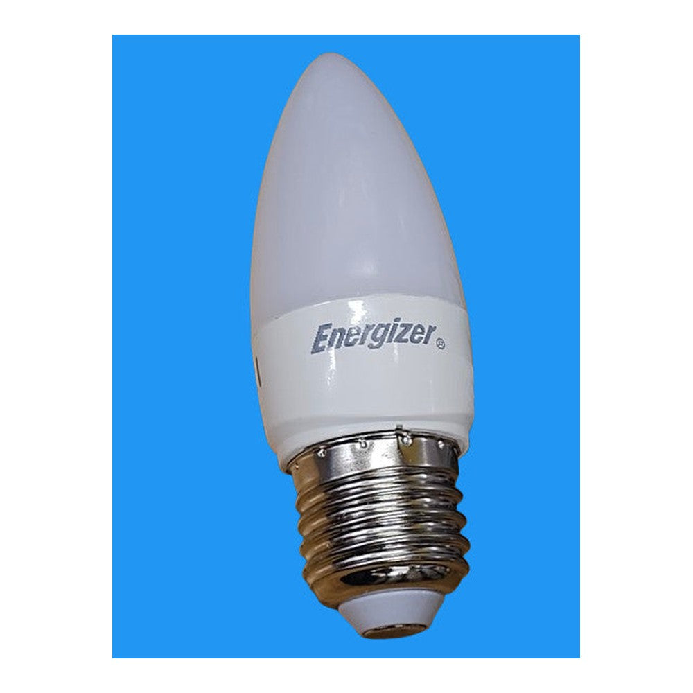 ES E27 5.9W = 40W  ( PACKof 2 )  Replacement LED Candle Bulb 15000h A+ Energizer
