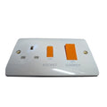 Click Mode CMA204 45A DP Cooker 13A Switched Control Unit with Red Rocker White