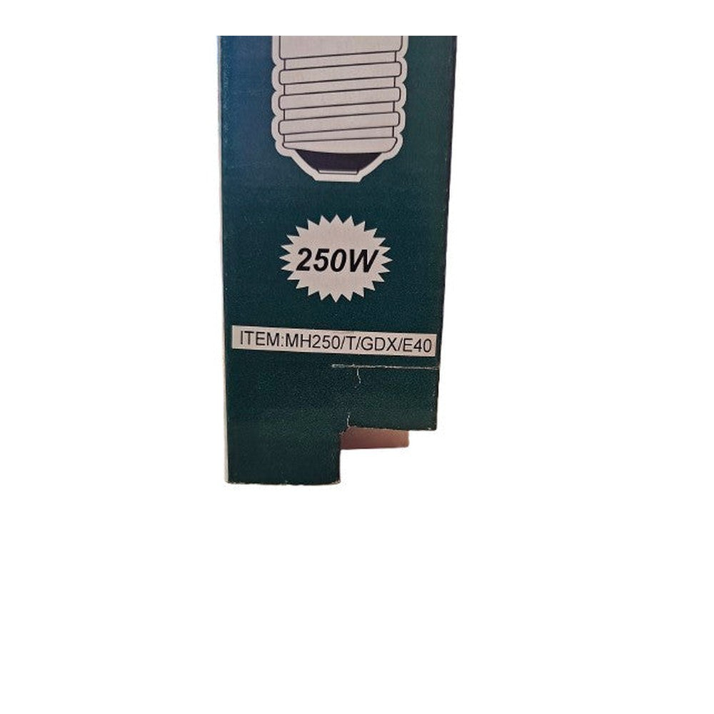 E40 250w Plusrite MH250/T/GDX/E40 Metal Halide Lamp