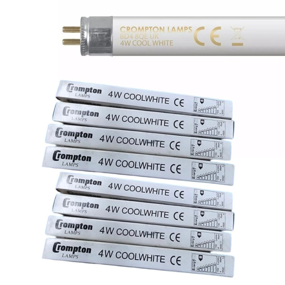 Crompton 4w 6w 8w T5 Fluorescent Tube Various Lengths