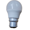 2 x BC B22d 4.9w Crompton LED Round Bulb 470lm 6500k Daylight 11564