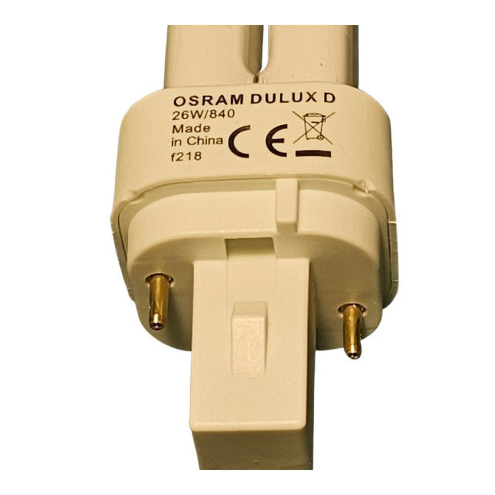 Osram Dulux D G24d-3 26w  2 Pin 1800lm 4000k Cool White Tube Lamp