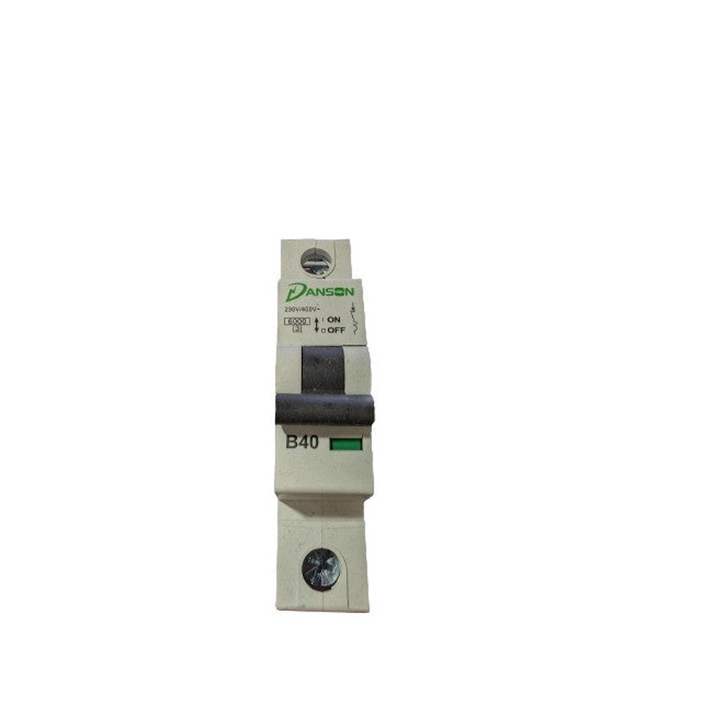 Danson BSEN60898-1 single pole circuit breaker B40 40a MCB