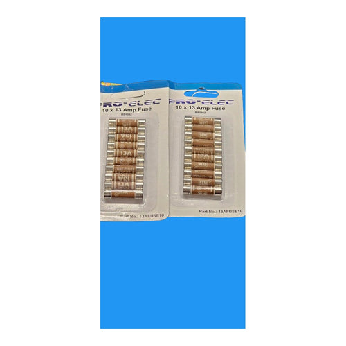 13A Amp Fuses Domestic Household Electrical BS1362 Pro-Elec Choice of Amounts