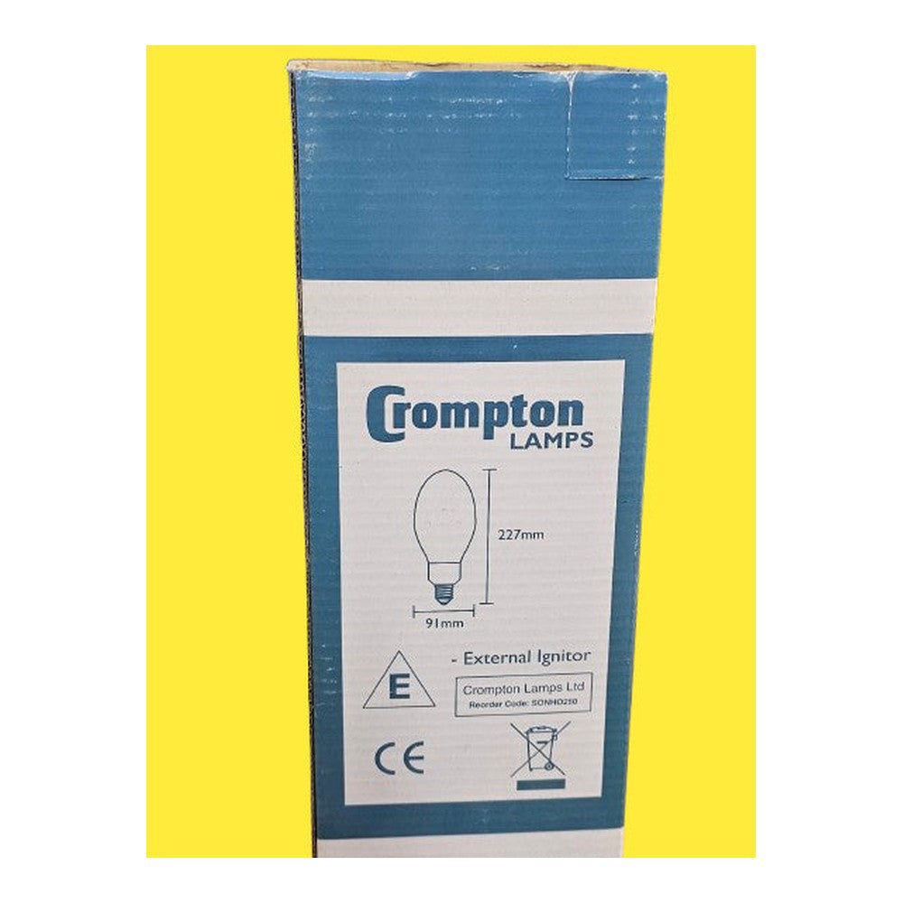 Crompton SONHO250 250W SON High Pressure Sodium Lamp Bulb
