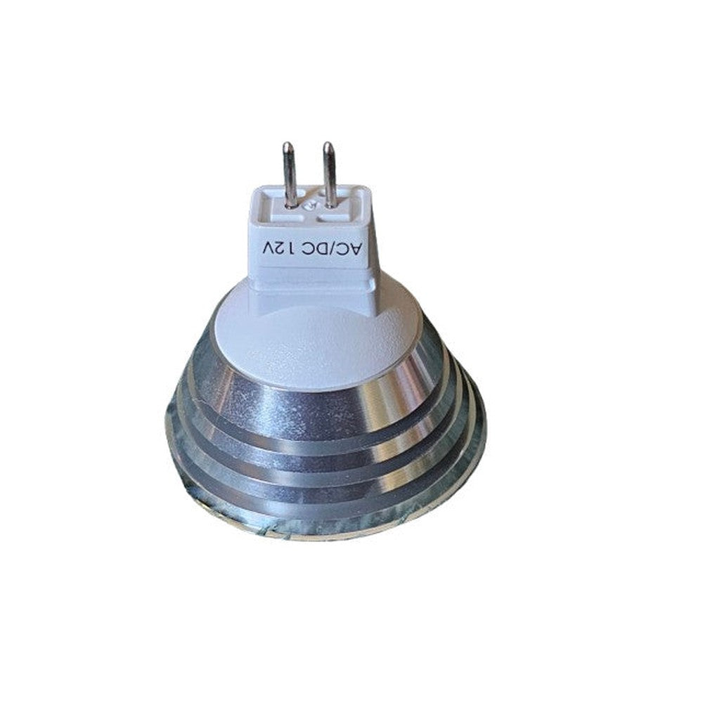 2 x MR16 3W LED Replacement Lamp Cool White 4000k