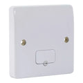 2xMK K337 WHI Fused Connection Unit optional Cable Entry - Logic Plus 13A White