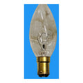 B15 60w Pack of 5 Candle Bulb Lamp White 2700k 600lm