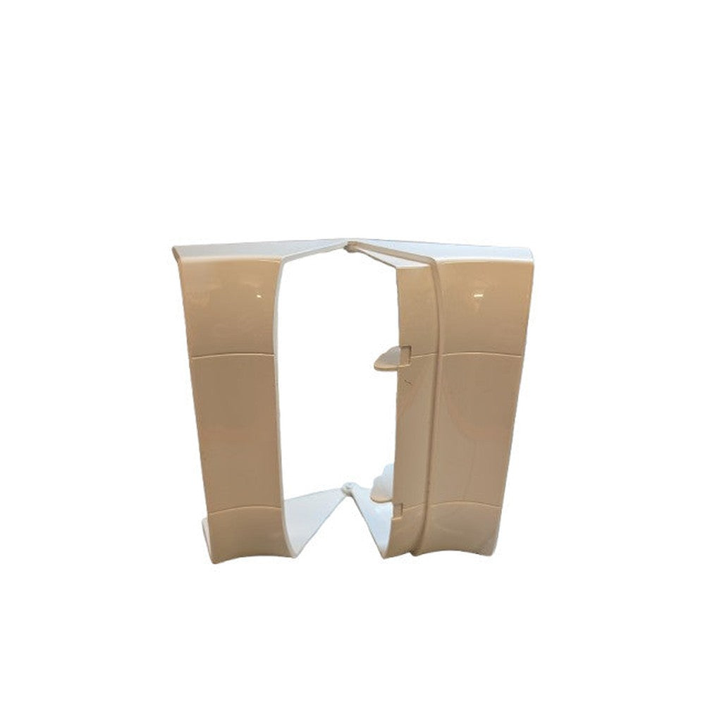 MK VTSFICL WHI Prestige Plus Trunking Flexible Internal Corner White Box of 2