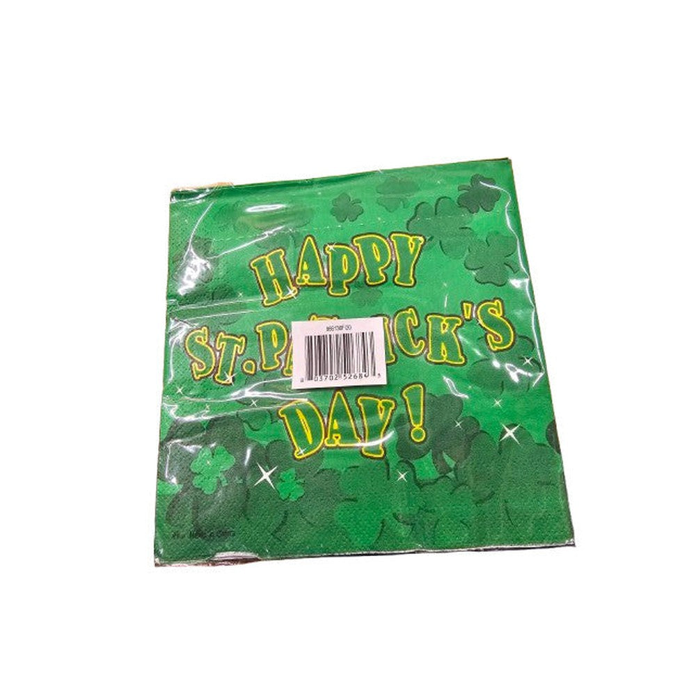 Happy St Patricks Day Napkins 2 x 20 Packs
