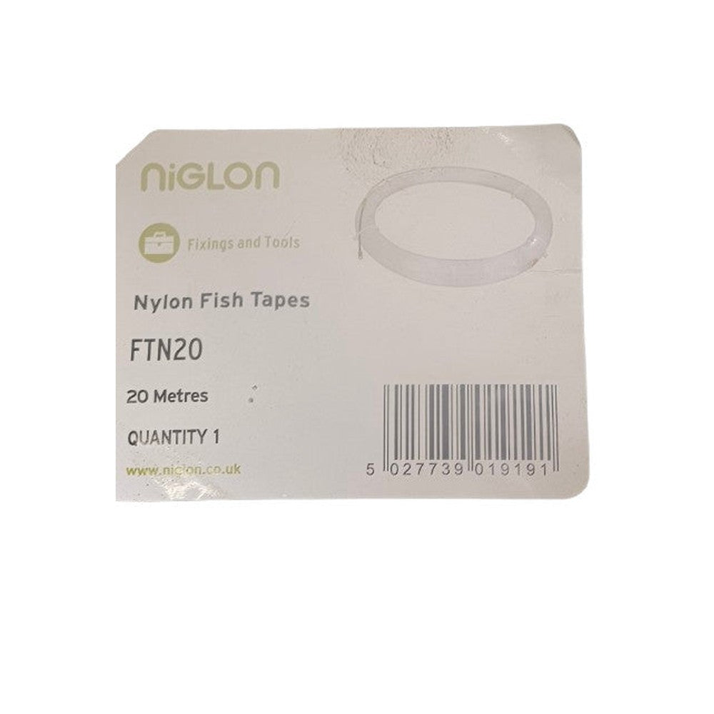 2 x Niglon Nylon Fish Tapes. FTN 20 And FTN 30. 50m in Total