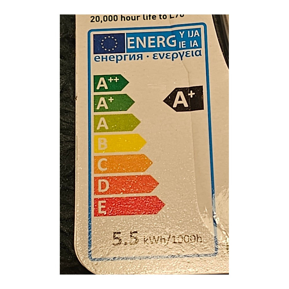 LED B22 BC C37 Candle Classic Bulb 5.5w = 40w 470lm Dimmable 2700k Warm White