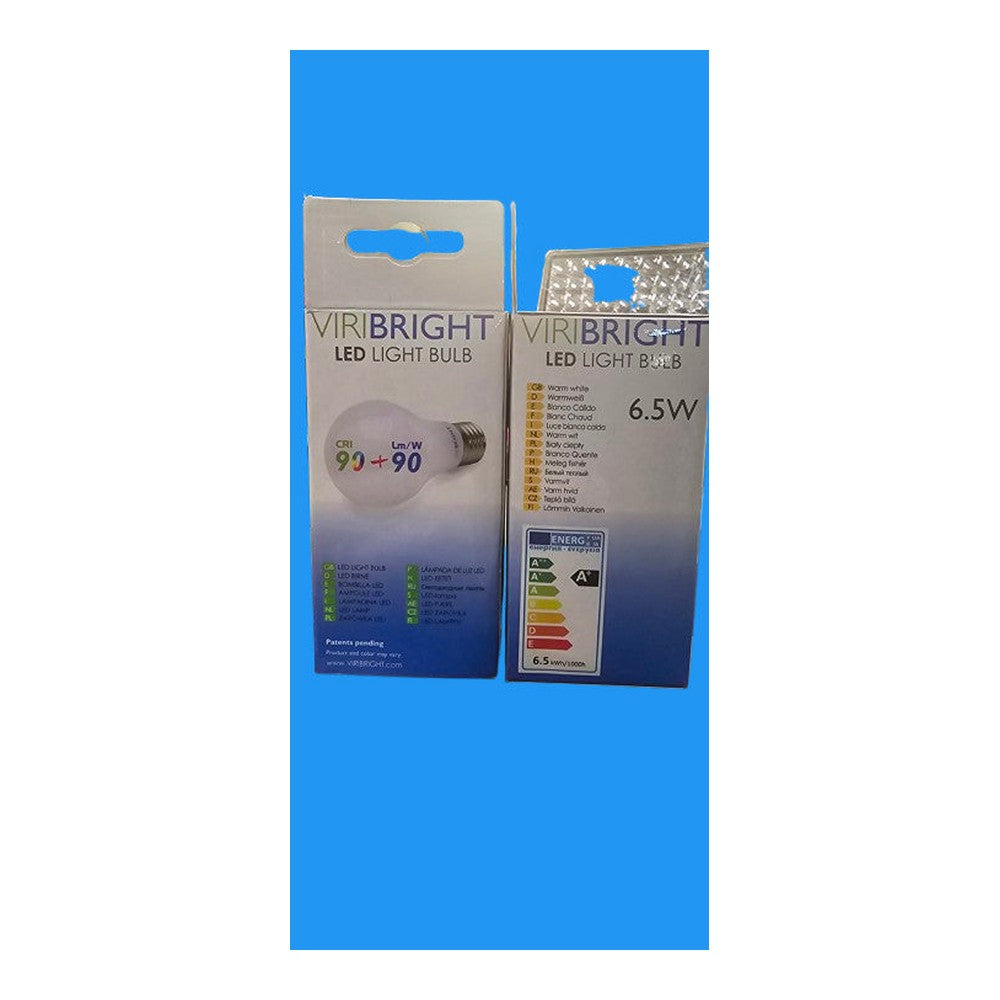 E27 Led 6.5W 600Lm VariBRIGHT Dimmable Lamp 2700 K Warm White Energy