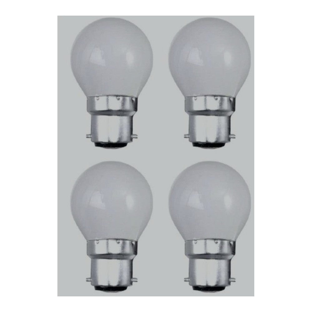 4 x GET 60W BC OPAL GOLF BALL BULB